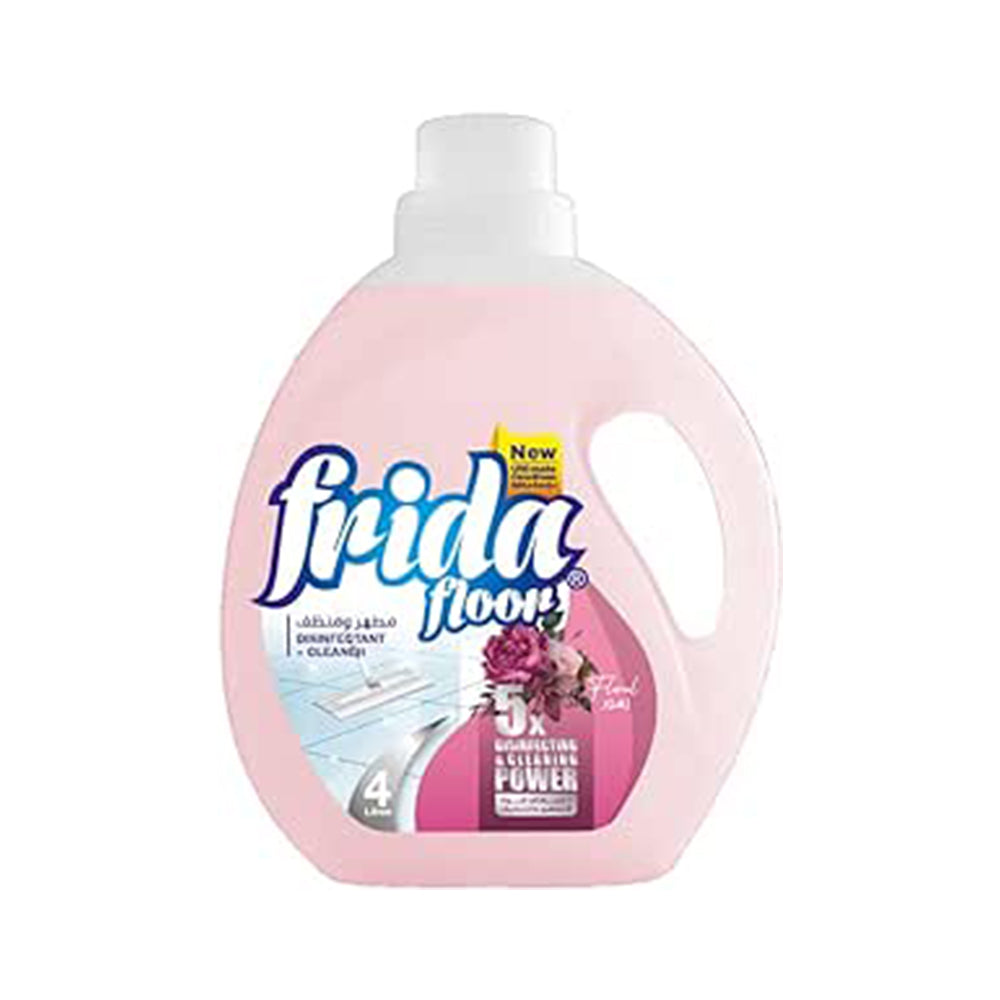 Frida Floral Floor Cleaner & Disinfectant 4L