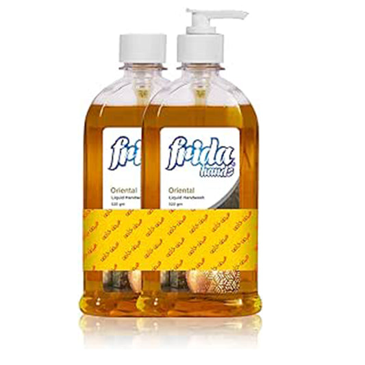 Frida Liquid Hand Soap Oriental Scent, Economy Size 520g, 2 Pieces