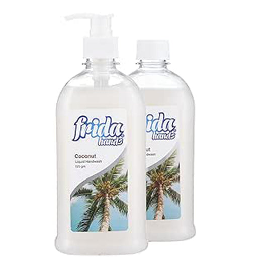 Frida Coconut Liquid Hand Soap, Economy Size 520g, 2 Count
