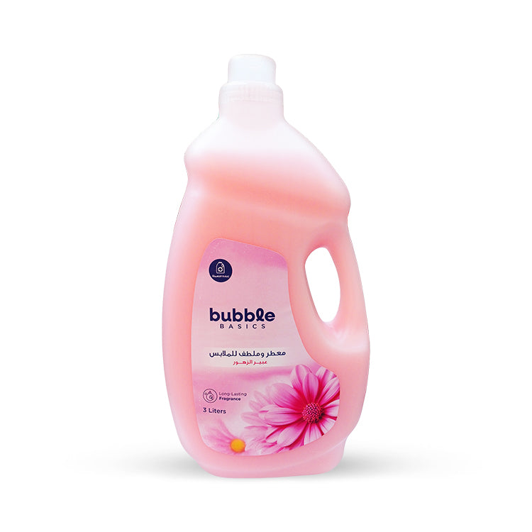 باببل منعم ومعطر الملابس والأقمشة - عبير الزهور - 3 لتر / BBL Fabric Softener - Lavander - 3 Liter