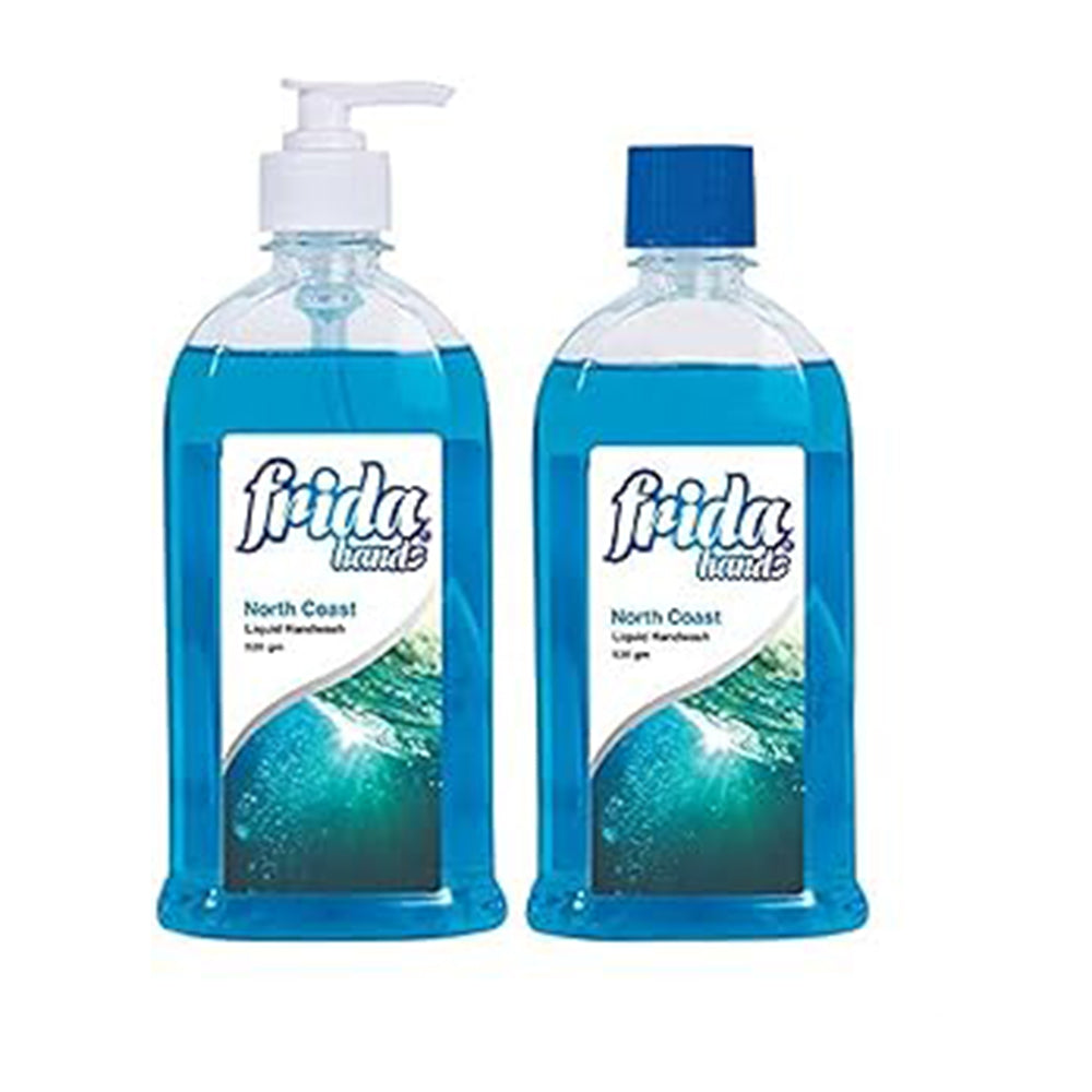 Frida North Coast Liquid Hand Soap, Economy Size 520g, 2 Count