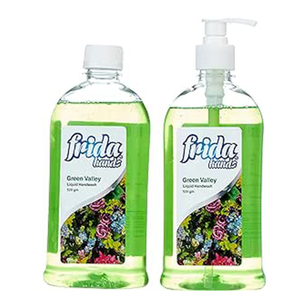 Frida Green Earth Liquid Hand Soap, Economy Size 520g, 2 Count