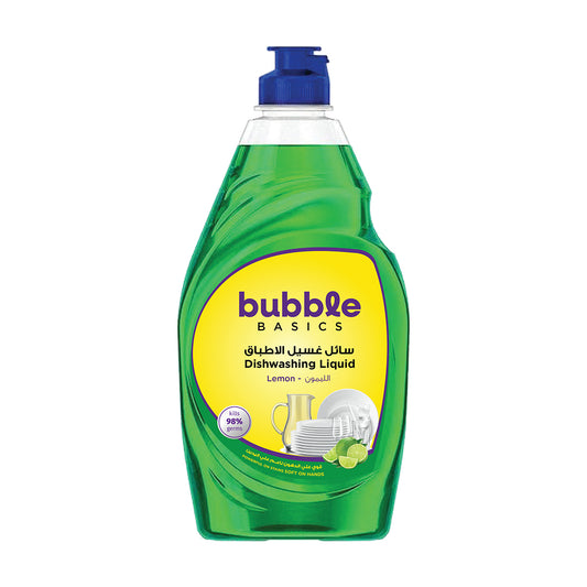 Bubble Basic Dishwashing Liquid Green Lemon 650 ml