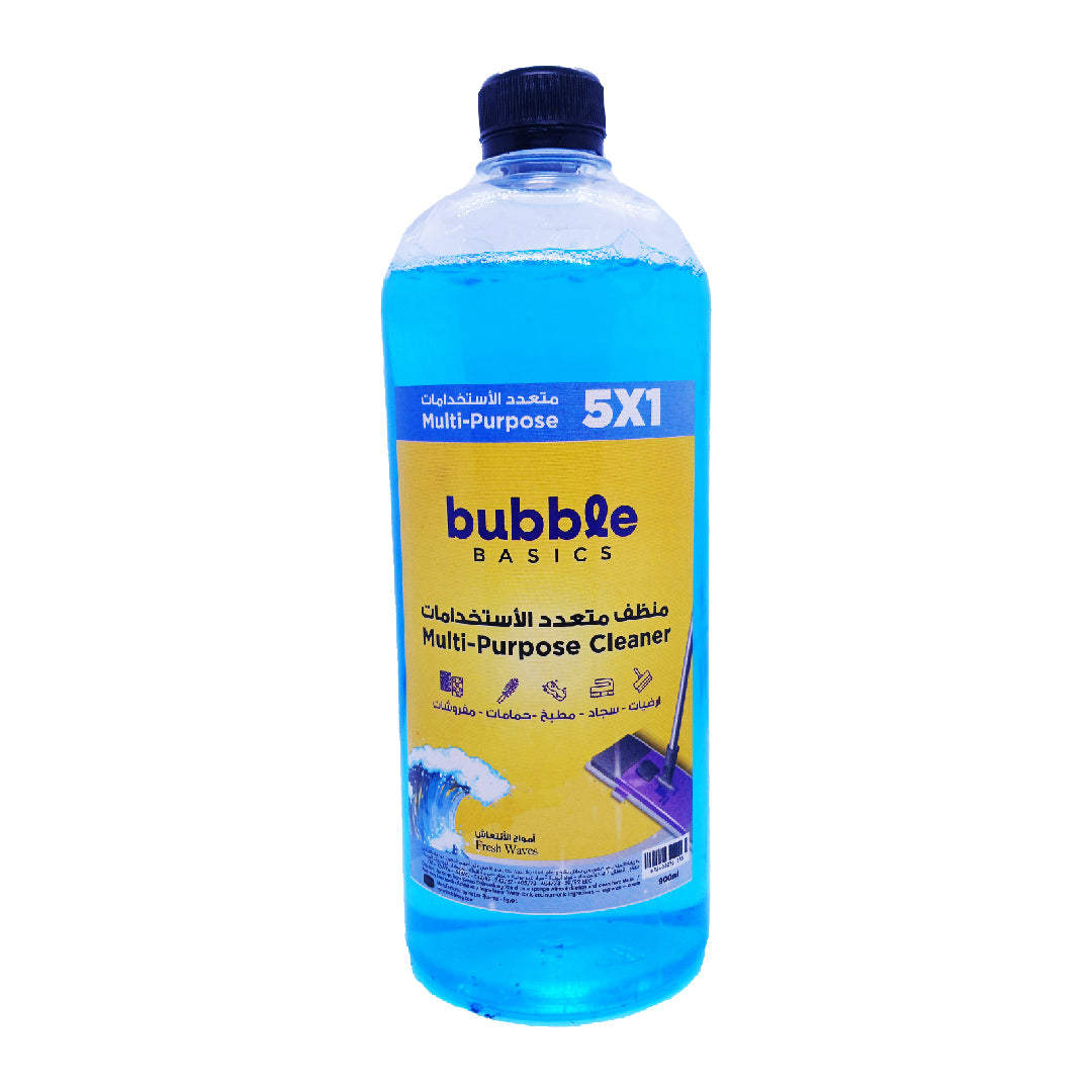 باببل منظف متعدد الاستخدامات 5*1 - رائحة أمواج الانتعاش - 900 مل / BBL Multi-Purpose Cleaner 5X1 Fresh Waves 900 ml