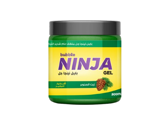 باببل نينجا جل منظف ومعقم متعدد الاستخدامات - 500 مل / BBL Ninja Gel Multipurpose - 500 ml