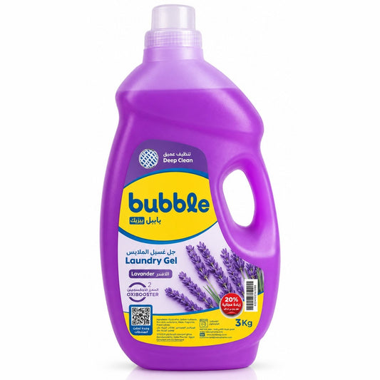 Bubble Laundry Gel Lavender 3kg