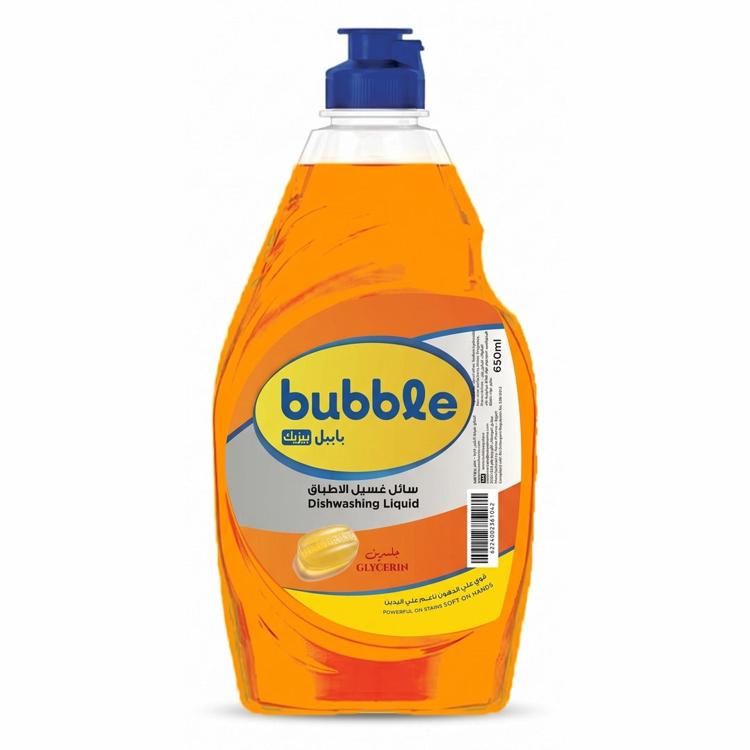 Bubble Dishwashing Liquid Glycerin 650ml