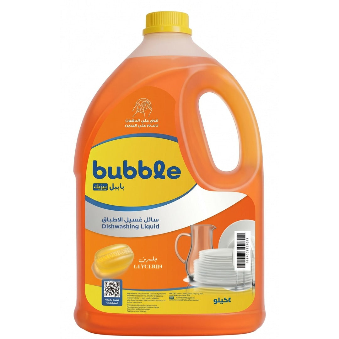 Bubble Dishwashing Liquid Glycerin 4kg