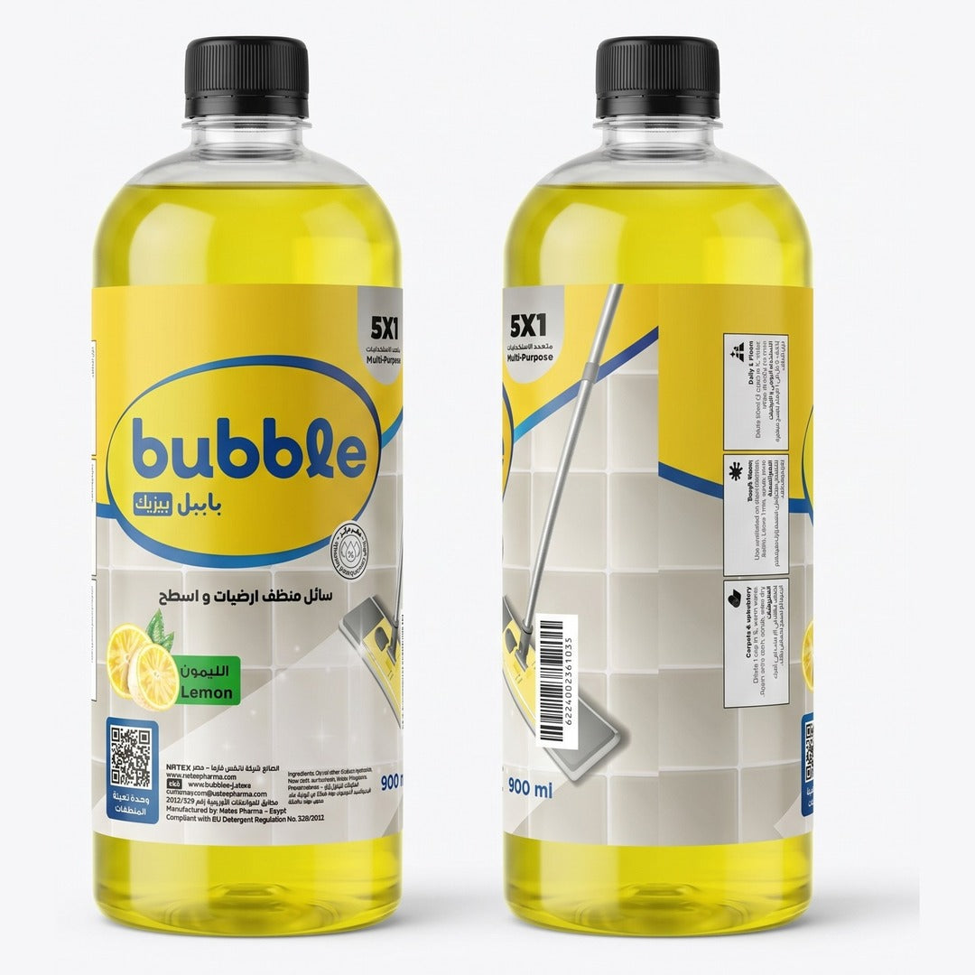 Bubble Multi-Purpose Cleaner 5x1 Lemon 900ml
