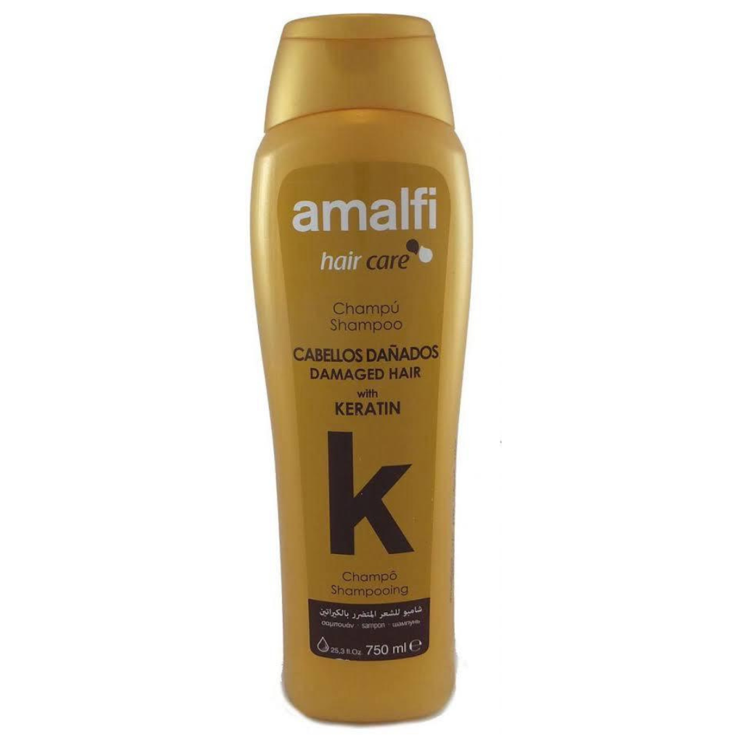 AMALFI SHAMPOO KERATIN DAMAGED  750 ML